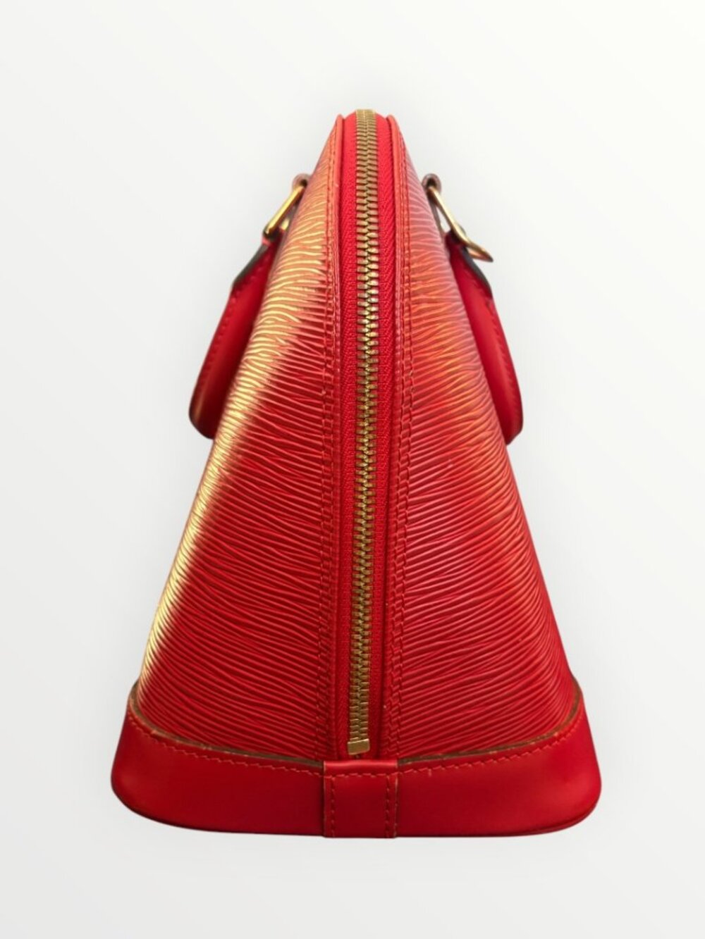 Louis Vuitton Red Epi Alma - INCLUDES COA AND LOCK & KEY - Picture 7 of 11